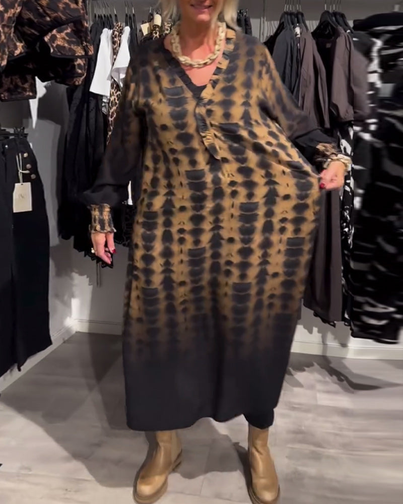 Alaina | Elegant langærmet kjole til kvinder