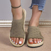 Ivory | Behagelige flade damesandaler i mesh