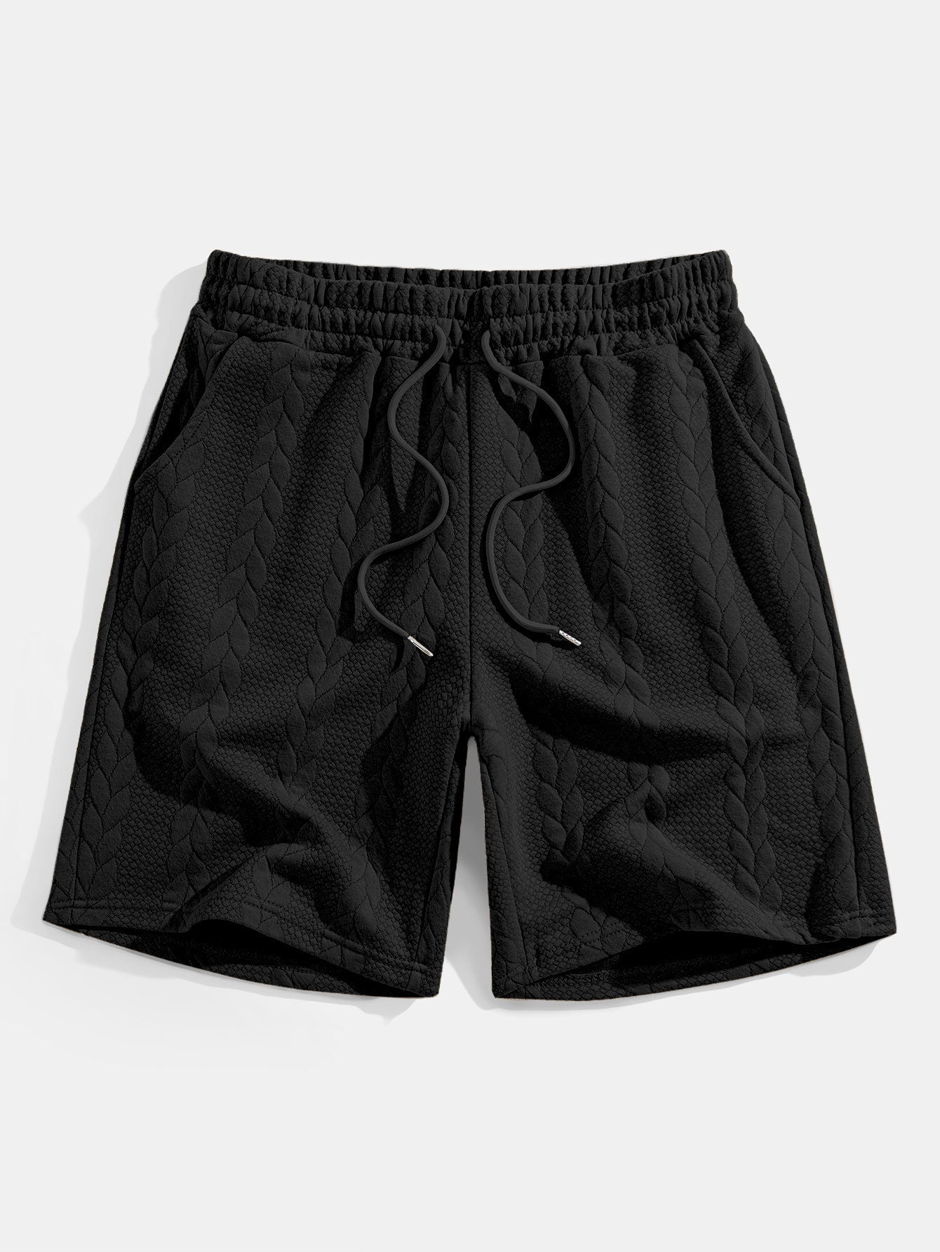 Rudy | Løst Relax Fit T-shirt med Twist-Jacquard Shorts