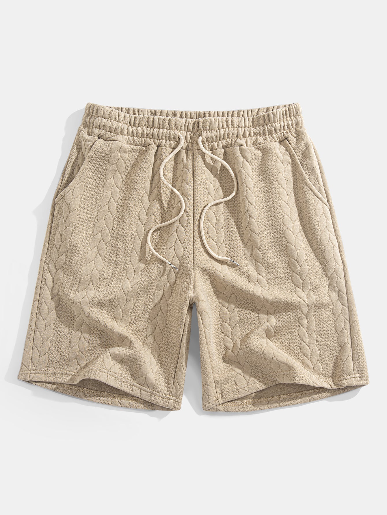 Rudy | Løst Relax Fit T-shirt med Twist-Jacquard Shorts
