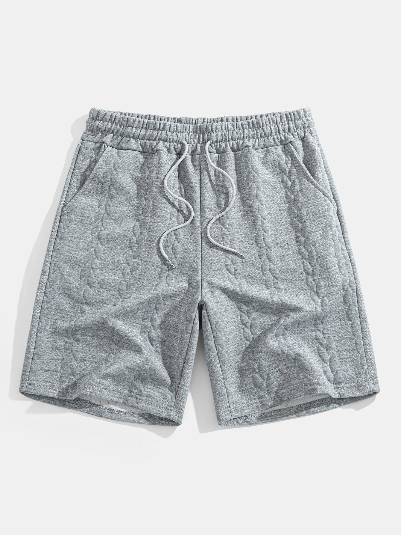 Rudy | Løst Relax Fit T-shirt med Twist-Jacquard Shorts