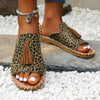 Priya | Flade sandaler med frynser i etnisk stil