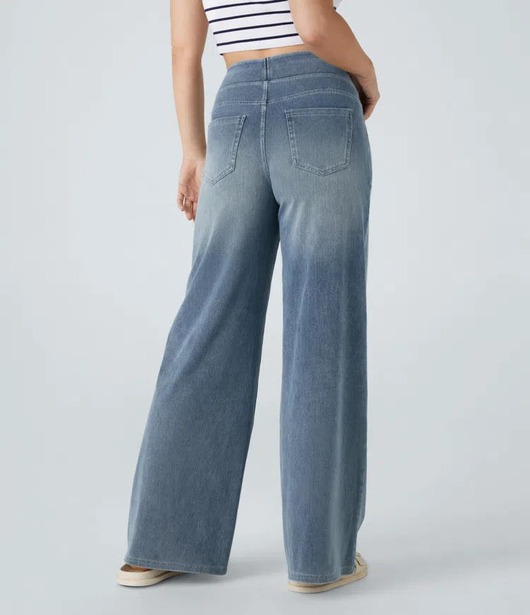 Mel™ | High-Waist Comfort Jeans | UDSALG!