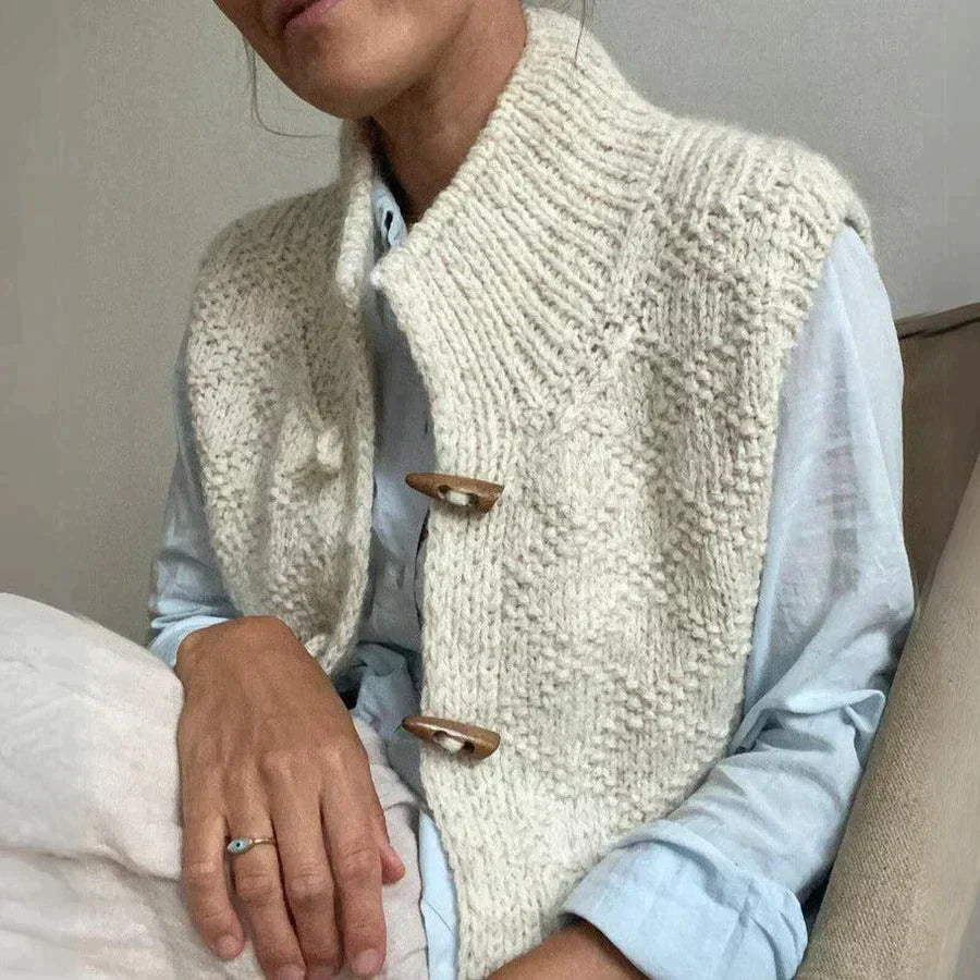 Noreen | Luftig cardigan uden ærmer