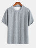 Rudy | Løst Relax Fit T-shirt med Twist-Jacquard Shorts