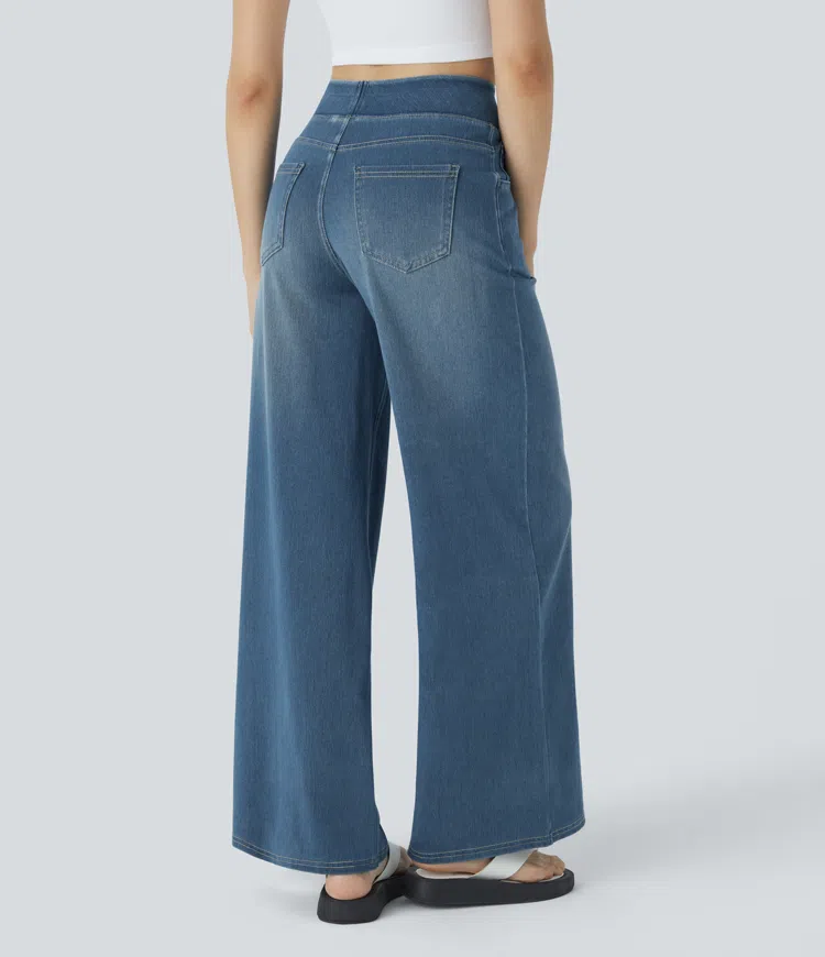 Mel™ | High-Waist Comfort Jeans | UDSALG!