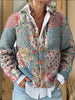 Carmela | Cardigan med Blomstermønster