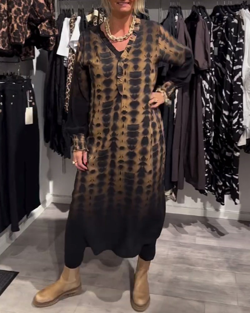 Alaina | Elegant langærmet kjole til kvinder