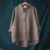 Wynter | Klassisk bluse med flæser til damer