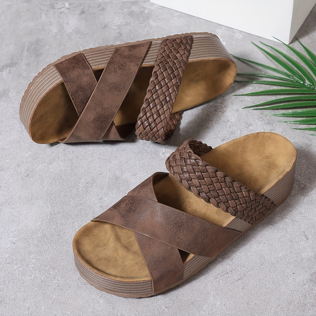 Halie™ | Sandaler med komfortabel plateau-sål til damer