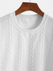 Rudy | Løst Relax Fit T-shirt med Twist-Jacquard Shorts