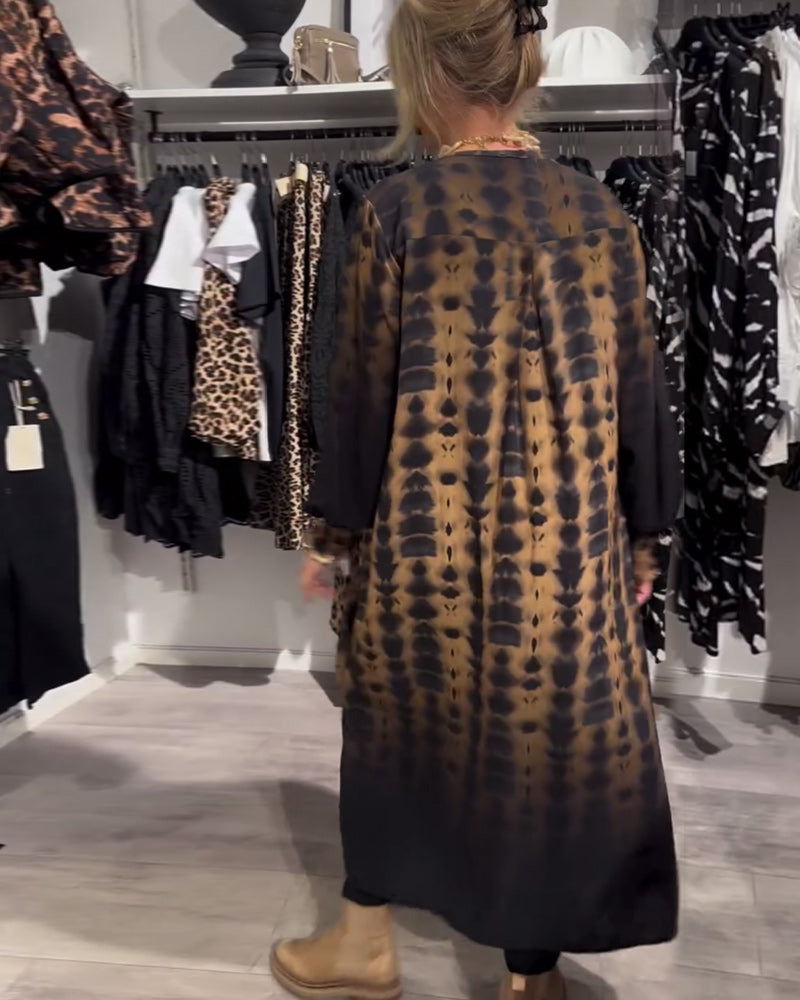 Alaina | Elegant langærmet kjole til kvinder