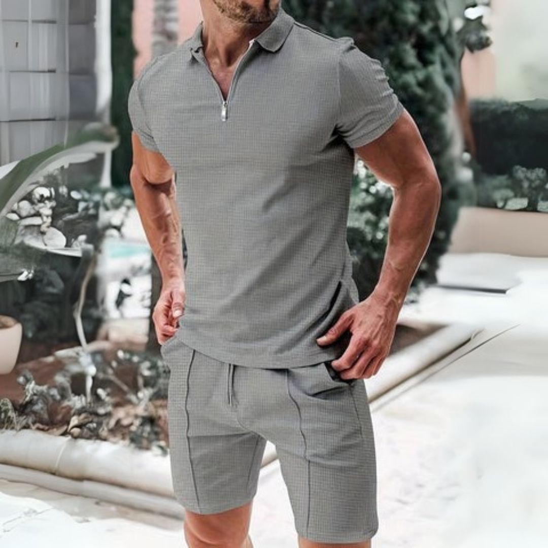 Ion | Afslappet sommeroutfit til herrer: Muskelshirt og shorts