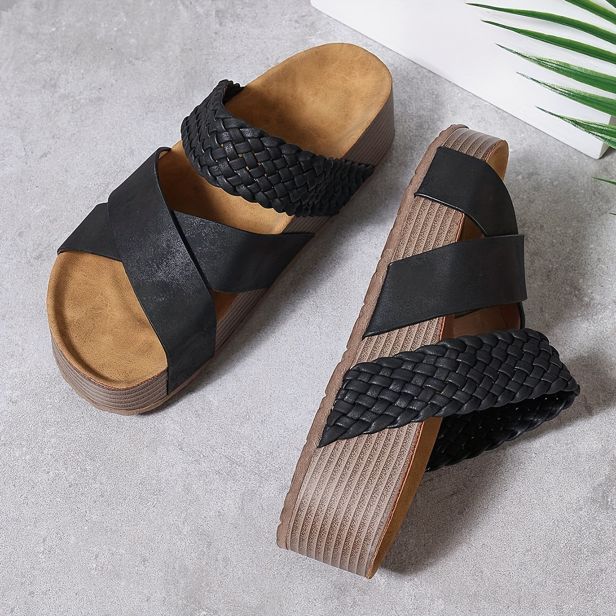 Halie™ | Sandaler med komfortabel plateau-sål til damer