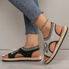 Ivory | Behagelige flade damesandaler i mesh