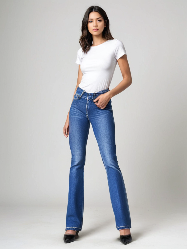 Tanya | Figursyet High-Flared Bukser