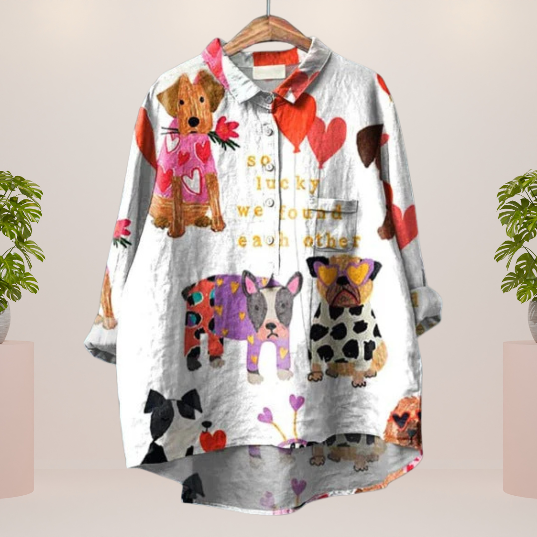 Franchesca | Kunst-Print-T-shirt