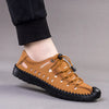 Ethan™ | Aviator Læder-Sandaler med Wickelzehe