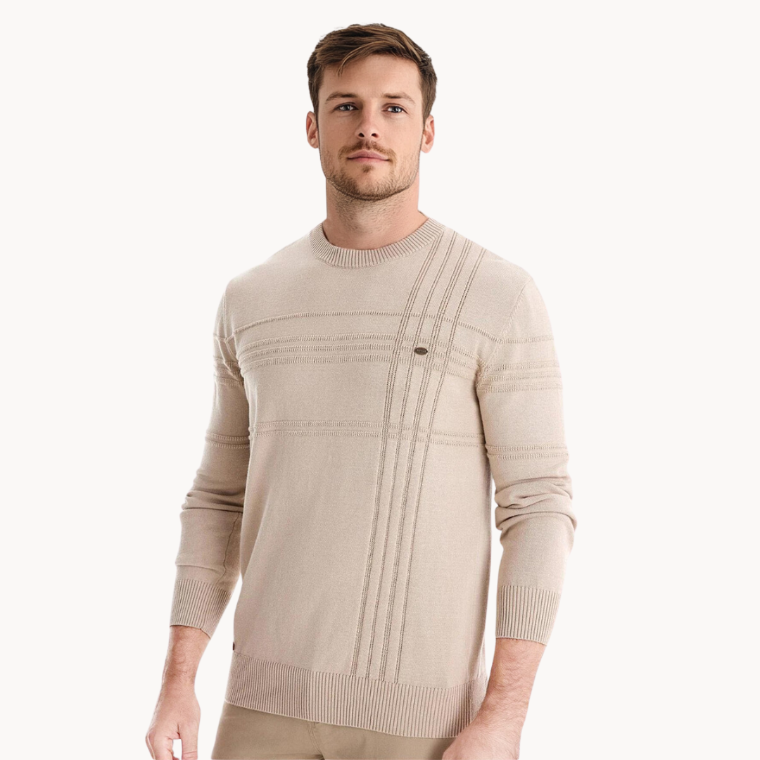 Winston | Tidløs trøje med elegant diamantdesign