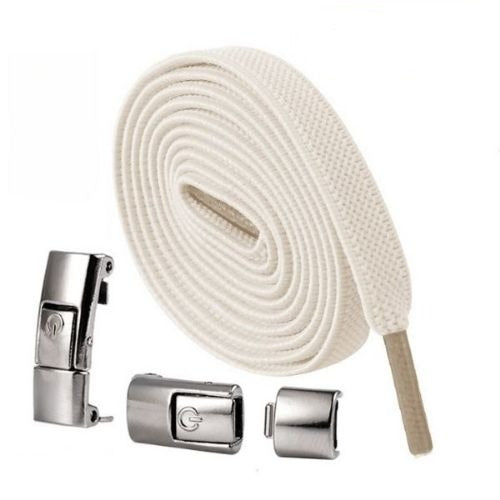 LockLace™ | Farverige snørebånd med trykknap | 1+1 GRATIS I DAG!