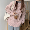 Fiona™ | Oversized strikket trøje med flagermusærmer - Norado