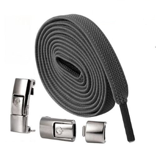 LockLace™ | Farverige snørebånd med trykknap | 1+1 GRATIS I DAG!