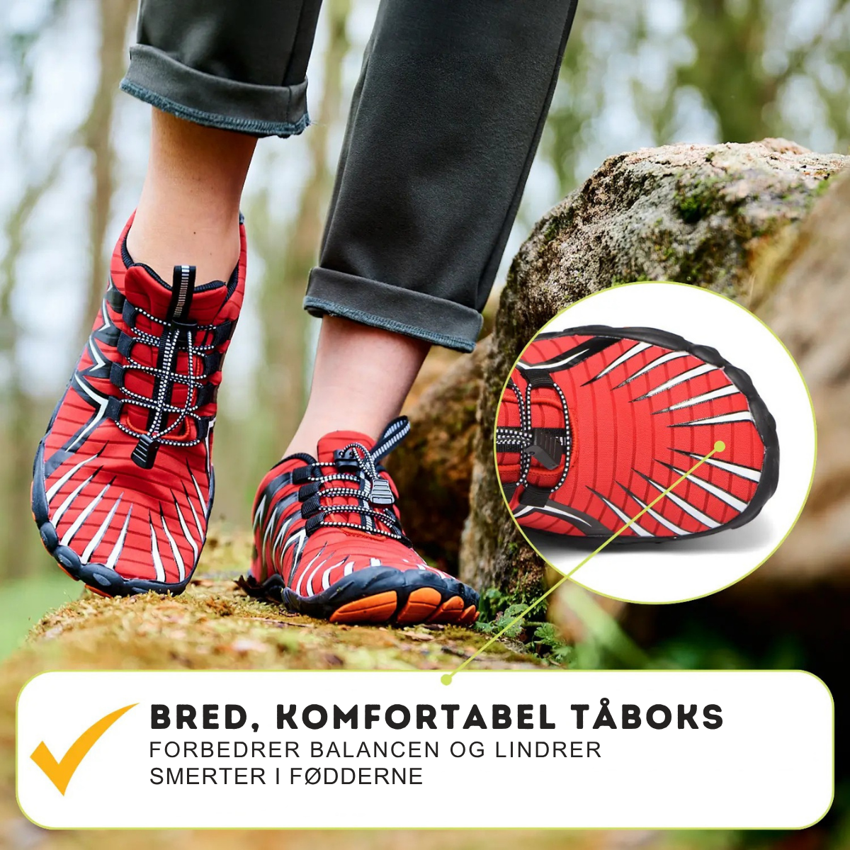 Donny | Herre Barfod-Stil Vandløbesko