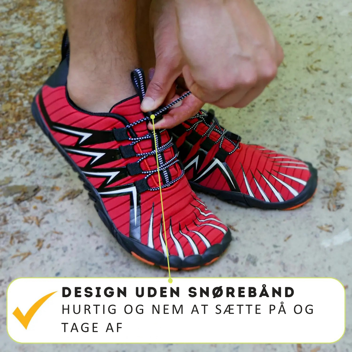Donny | Herre Barfod-Stil Vandløbesko
