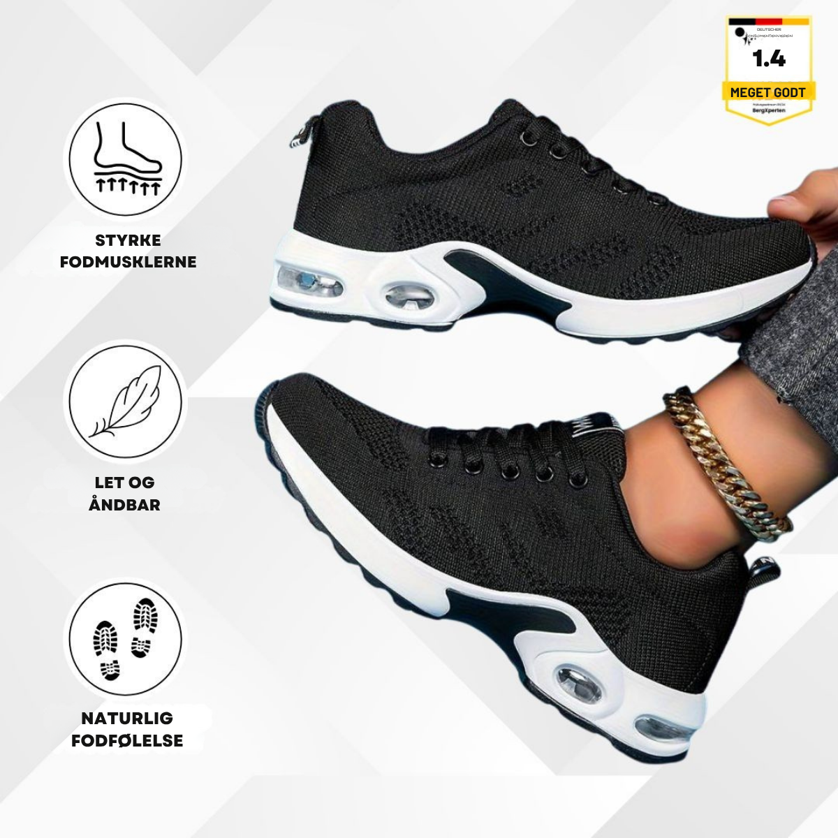 Ziane | Damernes Sporty Sneakers