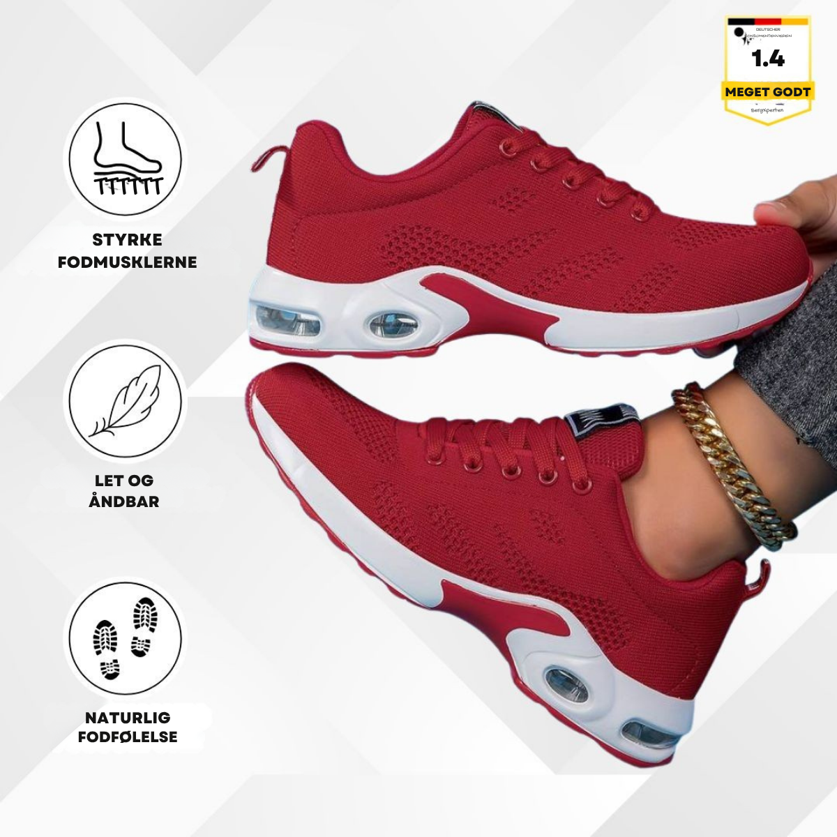 Ziane | Damernes Sporty Sneakers