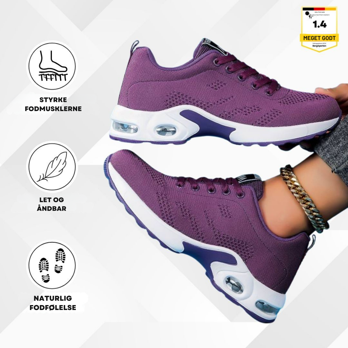 Ziane | Damernes Sporty Sneakers