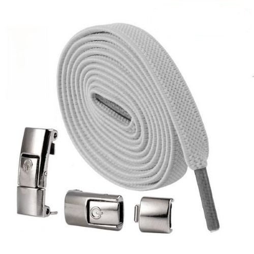 LockLace™ | Farverige snørebånd med trykknap | 1+1 GRATIS I DAG!