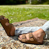 Polla | Wildlæder Sandaler med Dobbelt Rem