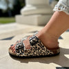 Polla | Wildlæder Sandaler med Dobbelt Rem