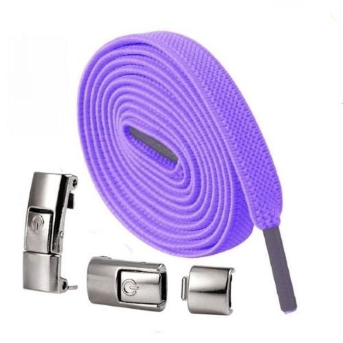 LockLace™ | Farverige snørebånd med trykknap | 1+1 GRATIS I DAG!