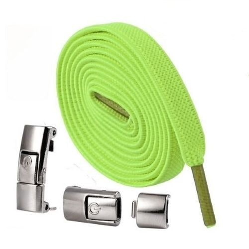 LockLace™ | Farverige snørebånd med trykknap | 1+1 GRATIS I DAG!
