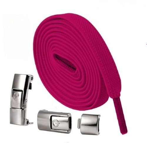 LockLace™ | Farverige snørebånd med trykknap | 1+1 GRATIS I DAG!