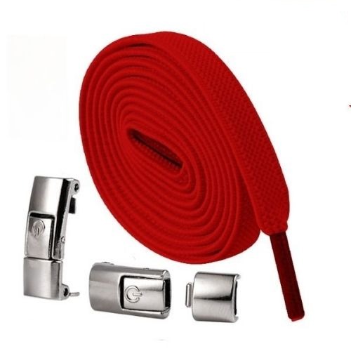 LockLace™ | Farverige snørebånd med trykknap | 1+1 GRATIS I DAG!