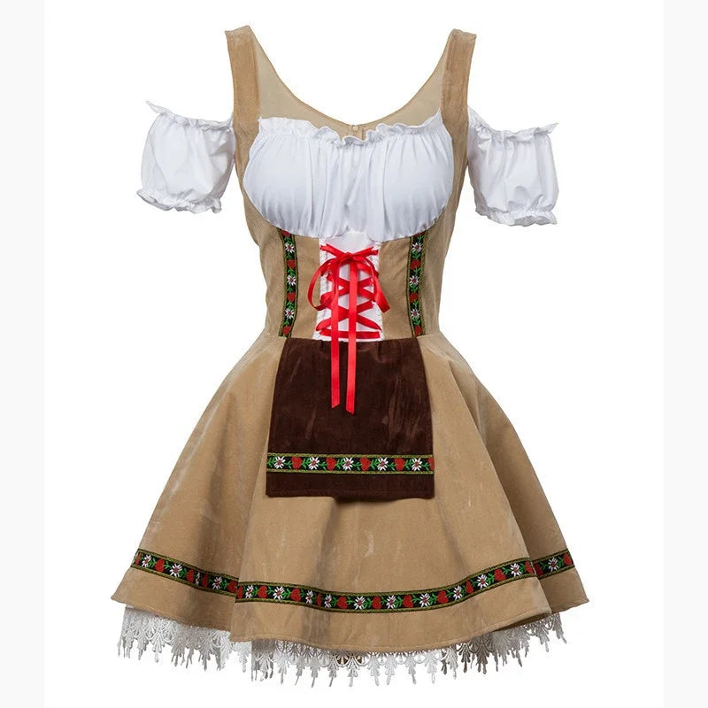 Anneliese | Oktoberfest ølpige kjole æstetisk look