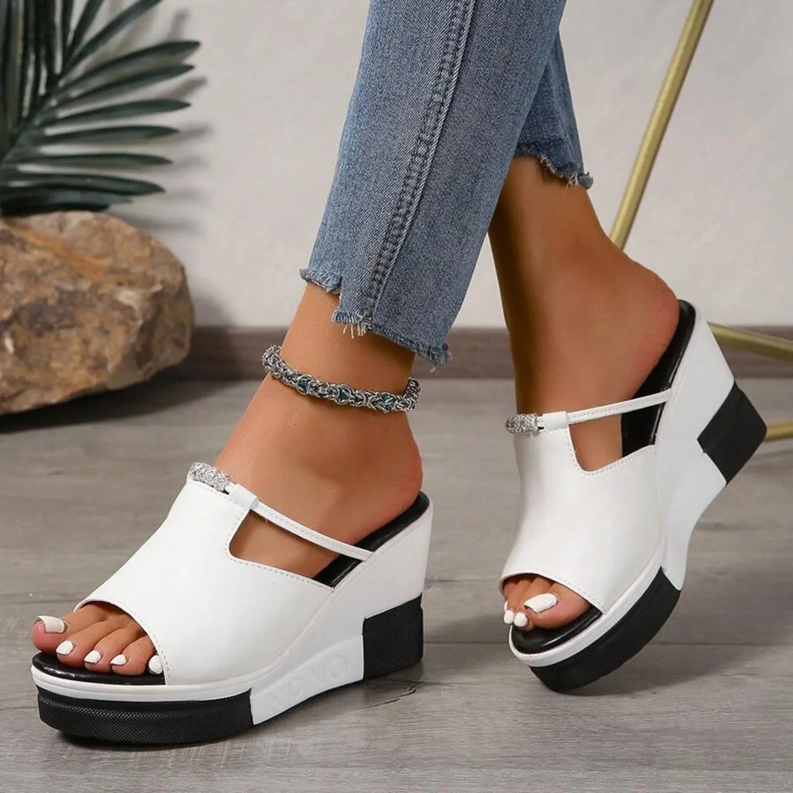 Rosalia™ | Kilehælsandaler med tyk platform til damer