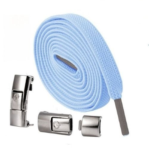 LockLace™ | Farverige snørebånd med trykknap | 1+1 GRATIS I DAG!