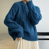 Fiona™ | Oversized strikket trøje med flagermusærmer - Norado
