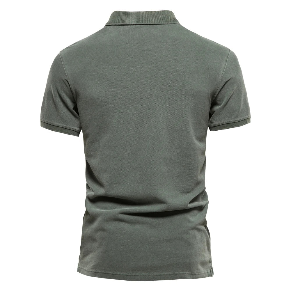 Klein | Casual herre-poloshirt i bomuld