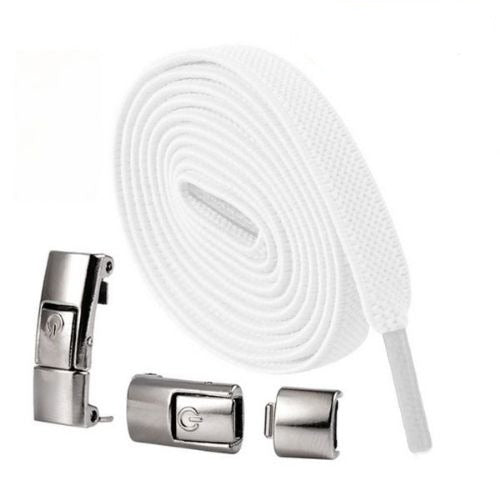 LockLace™ | Farverige snørebånd med trykknap | 1+1 GRATIS I DAG!