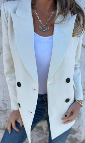 Nadja™ | Stilfuld lang blazer - Norado