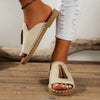 Priya | Flade sandaler med frynser i etnisk stil