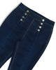 Violetta™ - Jeans med høj talje og dobbelt knapstolpe - Norado