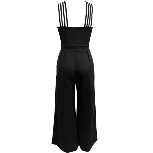 Jessica™ | Sexet neckholder-onesie med høj talje