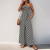 Vienna™ | Stropfri bohemisk jumpsuit med blomsterprint