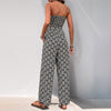 Vienna™ | Stropfri bohemisk jumpsuit med blomsterprint